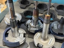 25 pcs. SK50 tool holders with tools - Image 18