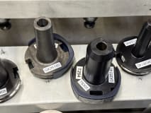 25 pcs. SK50 tool holders with tools - Image 14