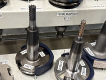 18 pcs. SK50 tool holders with tools - Image 22