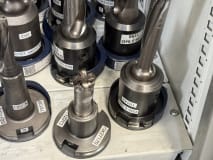 25 pcs. SK50 tool holders with tools - Image 16