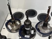 34 pcs. SK50 tool holders with tools - Image 7