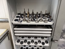 34 pcs. SK50 tool holders with tools - Image 24