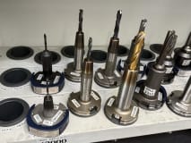 34 pcs. SK50 tool holders with tools - Image 25