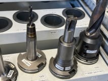 26 pcs. SK50 tool holders with tools - Image 44