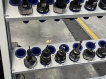 30 pcs. SK40 Tool Holders with Tools - Image 21
