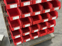 2 small parts shelves - Image 5