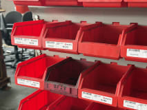 2 small parts shelves - Image 9