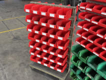 2 small parts shelves - Image 15