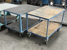 5 rolling carts - Image 2