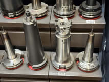 24 pcs. SK50 tool holders with tools - Image 12