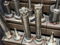 24 pcs. SK50 tool holders with tools - Image 14