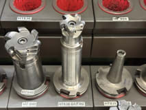 23 pcs. SK50 tool holders with tools - Image 6