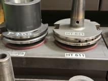 23 pcs. SK50 tool holders with tools - Image 5