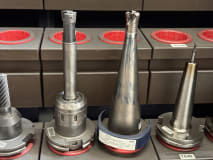 17 pcs. SK50 tool holders with tools - Image 10