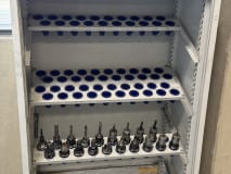 19 pcs. SK40 tool holders with tools - Image 4
