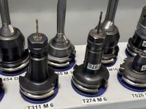 19 pcs. SK40 tool holders with tools - Image 10