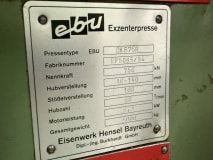 EBU DKE 75 R Exzenterpresse - Image 14