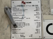 MÜLLER WEINGARTEN SCMB PHD 1600 Hydraulic Press - Image 6