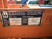 KAISER+KRAFT FAE 3/6 scissor lift table - Image 5