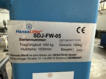 HanseLifter SDJ-FW-05 drum lifter - Image 6