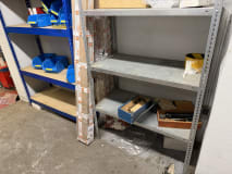Shelving System with Spare Parts, Hydraulic Components, and Operating Supplies - Image 14