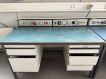 Industrial Workbench with Integrated Power Supply and Drawer Cabinets - Image 4