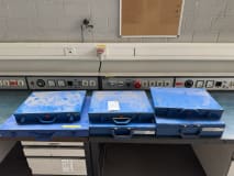6x Sortimo Assortment Cases with Electrical and Assembly Parts - Image 1