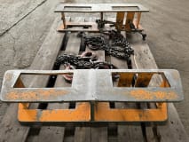 Konvolut Hebe- und Anschlagmittel mit Ketten und Lasthaken - Image 3