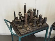 40 pcs. SK50 tool holders with tools - Image 2