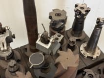 40 pcs. SK50 tool holders with tools - Image 5