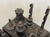40 pcs. SK50 tool holders with tools - Image 12
