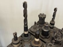 40 pcs. SK50 tool holders with tools - Image 17