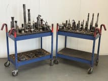 64 Stk. SK50 Werkzeugaufnahmen mit Werkzeugen - Image 1