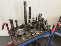64 Stk. SK50 Werkzeugaufnahmen mit Werkzeugen - Image 3