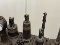 64 pcs. SK50 tool holders with tools - Image 24