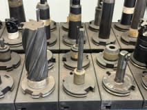 64 pcs. SK50 tool holders with tools - Image 35