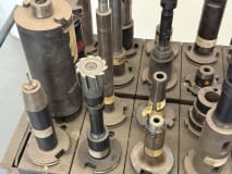 56 pcs. SK50 tool holders with tools - Image 18