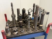 56 Stk. SK50 Werkzeugaufnahmen mit Werkzeugen - Image 21