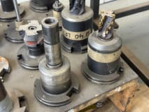 54 pcs. SK50 tool holders with tools - Image 15