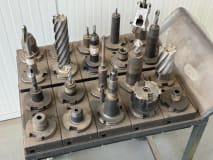 54 pcs. SK50 tool holders with tools - Image 17