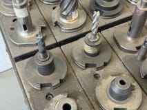 54 pcs. SK50 tool holders with tools - Image 23