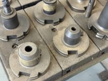 54 pcs. SK50 tool holders with tools - Image 24
