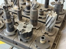 54 pcs. SK50 tool holders with tools - Image 26