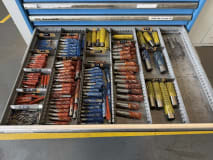 Drawer cabinet with contents - Image 8