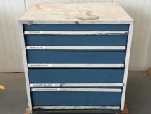 Drawer cabinet with contents - Image 1