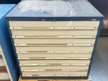 Drawer cabinet with contents - Image 1