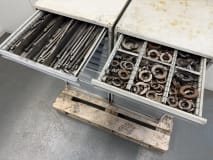 2 drawer cabinets with contents - Image 2