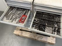 2 drawer cabinets with contents - Image 8