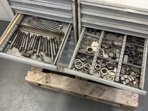 2 drawer cabinets with contents - Image 11
