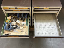 2 drawer cabinets with contents - Image 4